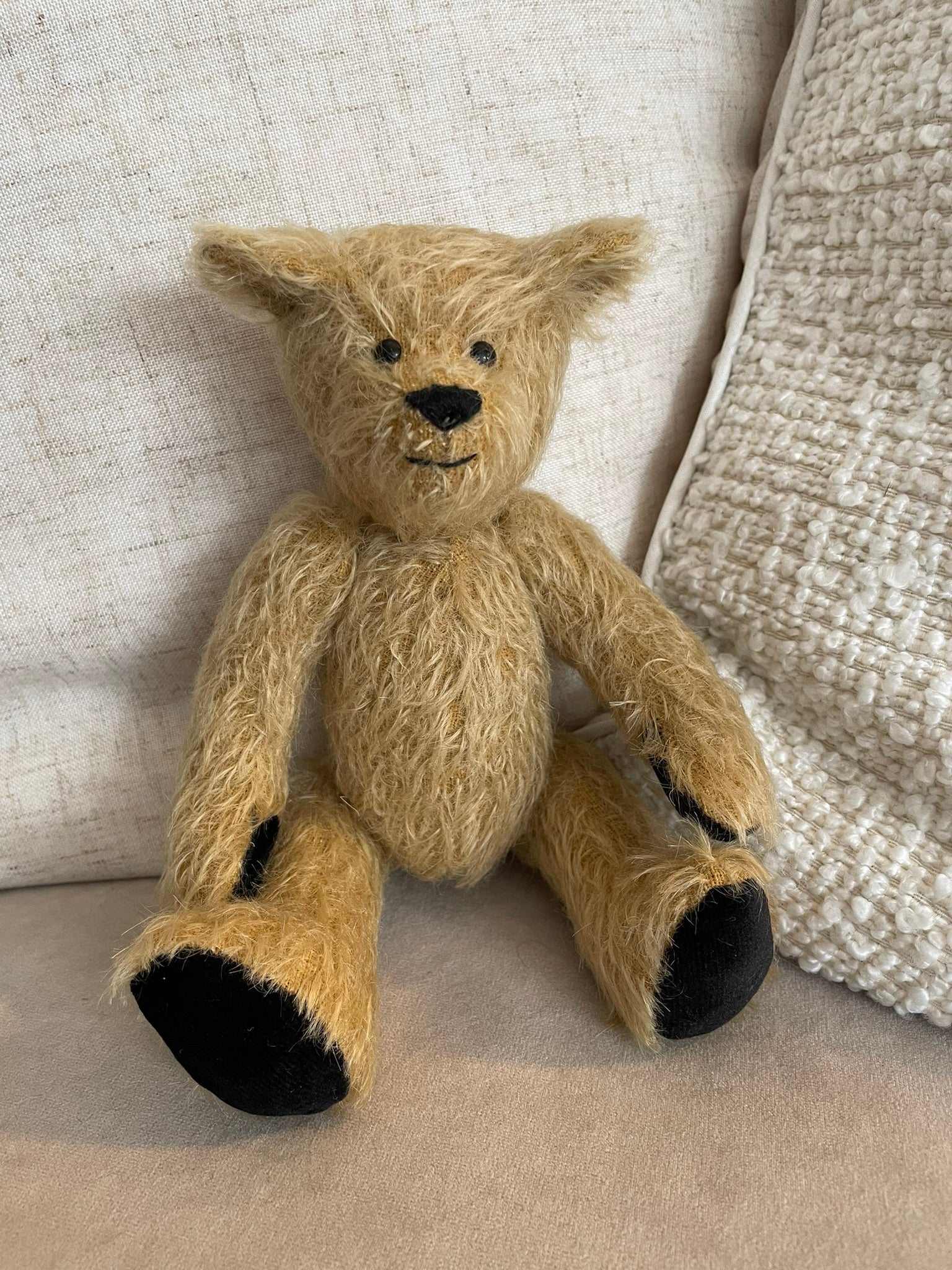 ぬいぐるみ・マスコット Handmade Mohair Classic Bear Sandstorm Handmade Mohair Classic Bear Sandstorm